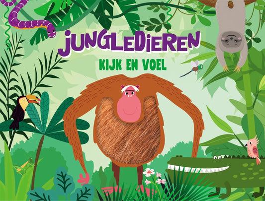 Kijk en voel - Jungledieren