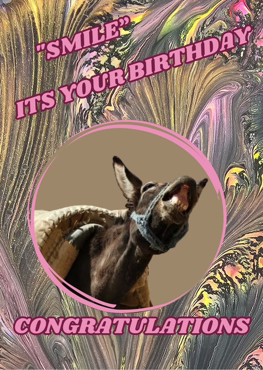 Card "Smile" its your birthday