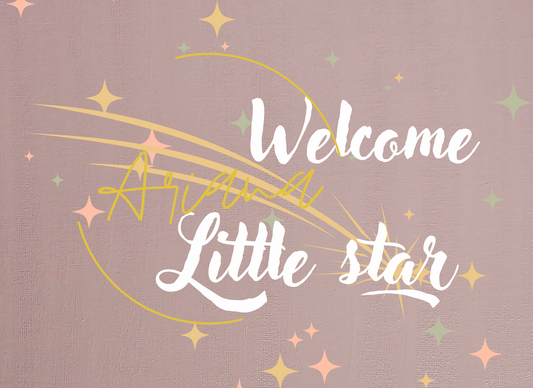 Map Welcome little star