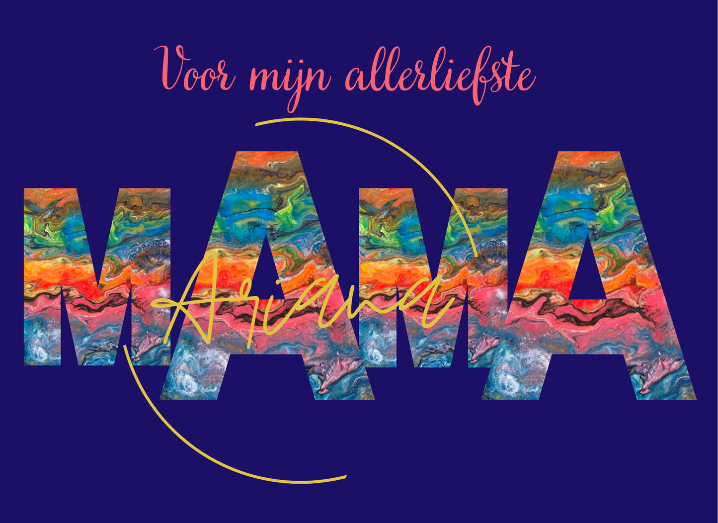 Kaart Voor mijn allerliefste mama