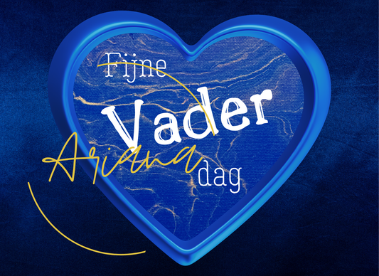 Kaart Fijne vaderdag (hart)