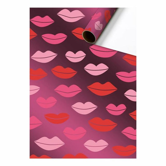 Gift wrapping paper kisses 70cm