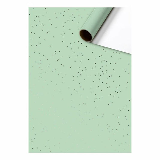 Cadeaupapier dots | mint 70cm