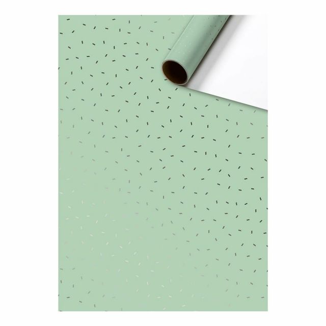 Geschenkpapier Glitzer Mint 70cm