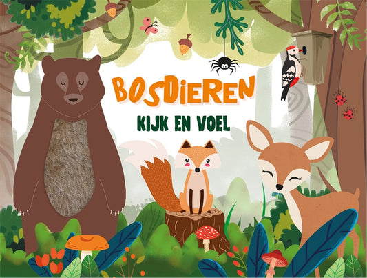 Kijk en voel - Bosdieren