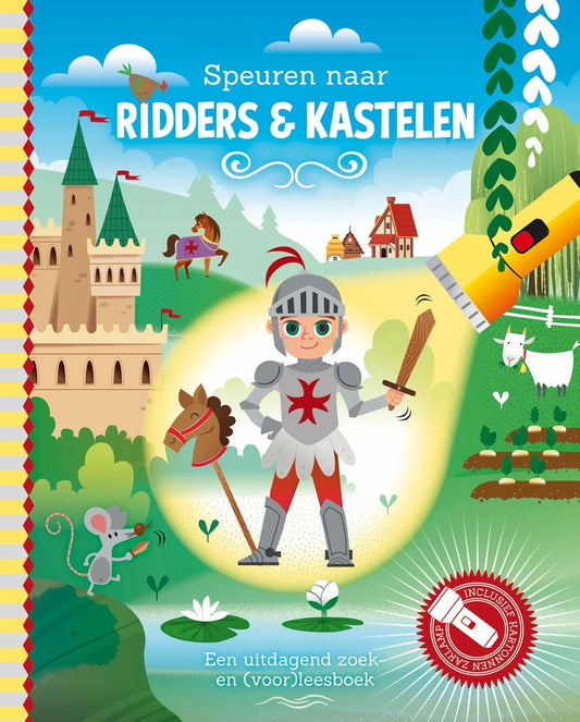 Flashlight book: Searching for knights &amp; castles