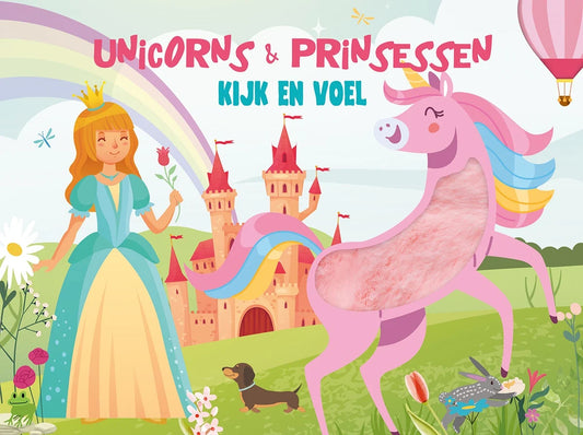 Kijk en voel - Unicorns & prinsessen