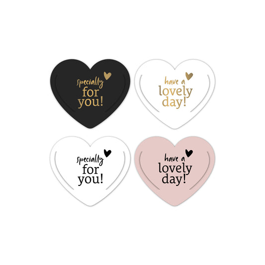 Gift card set - hearts