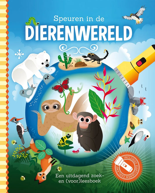 Taschenlampenbuch: Spurenlesen in der Tierwelt