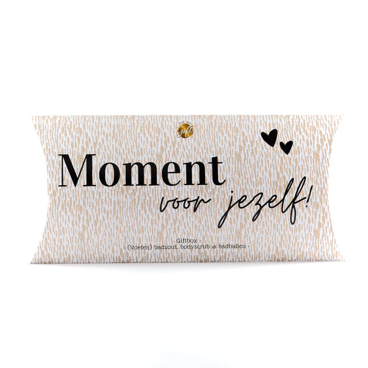 Giftbox – Een Moment Voor Jezelf (zwart/beige)