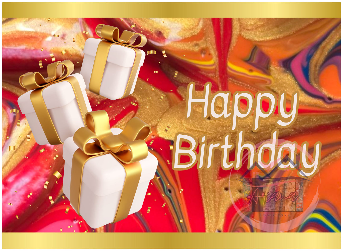 Card - Happy birthday | gifts