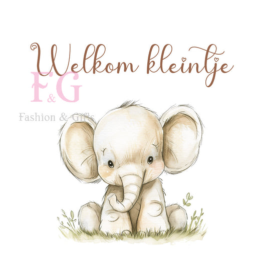 Gift card FG - Welcome little elephant