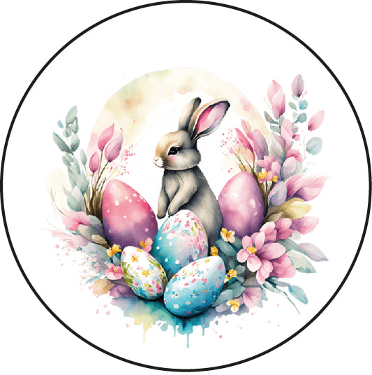 Stickers easter bunny