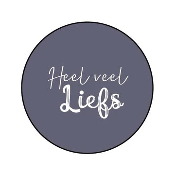 Rol stickers FG Heel veel liefs 250