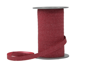 Curling ribbon glitter red