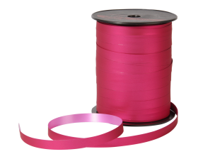 Lockenband Seidiges Magenta