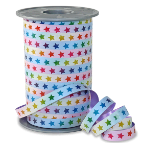 Curling Ribbon Stars | Pastel