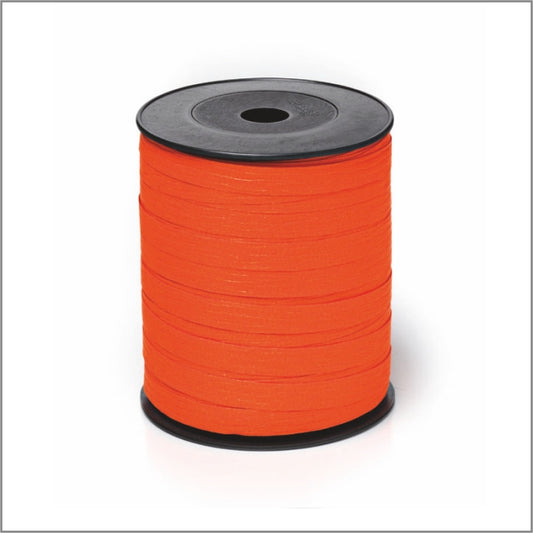 Curling ribbon paperlook orange