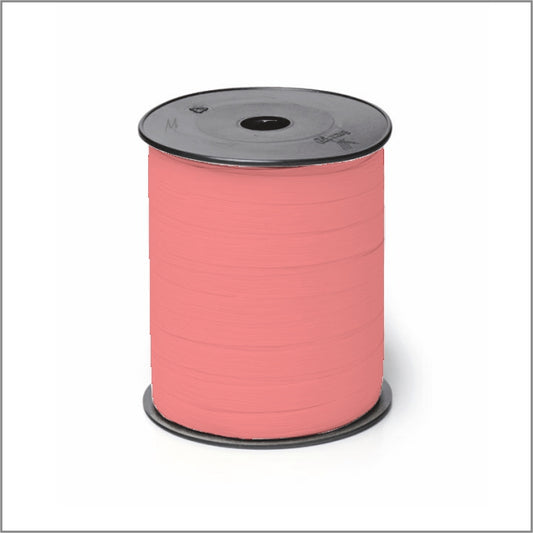 Curling ribbon paper look old pink